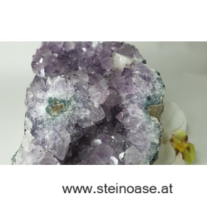 Amethyst Kristall mit Rosetten